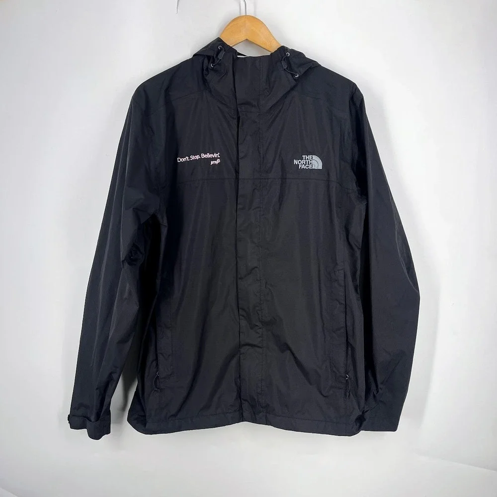 The North Face Men's DryVent Branded JRNY Full Zip Hooded Rain Jacket Size L